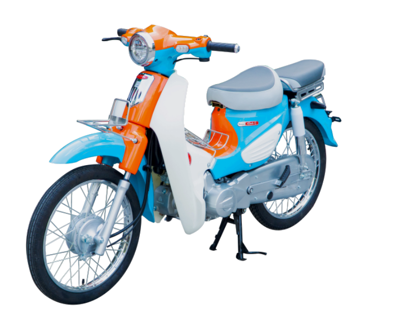 Mẫu xe Cub 50cc Daelim IKD C6 cực kỳ ấn tượng