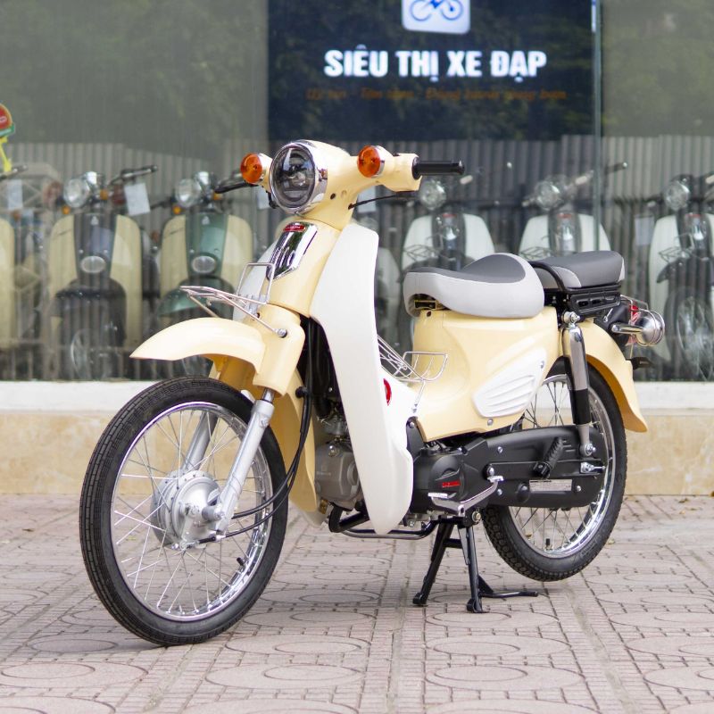 Xe Cub 50cc C1 DaelimIKD là mẫu xe đậm chất hoài cổ