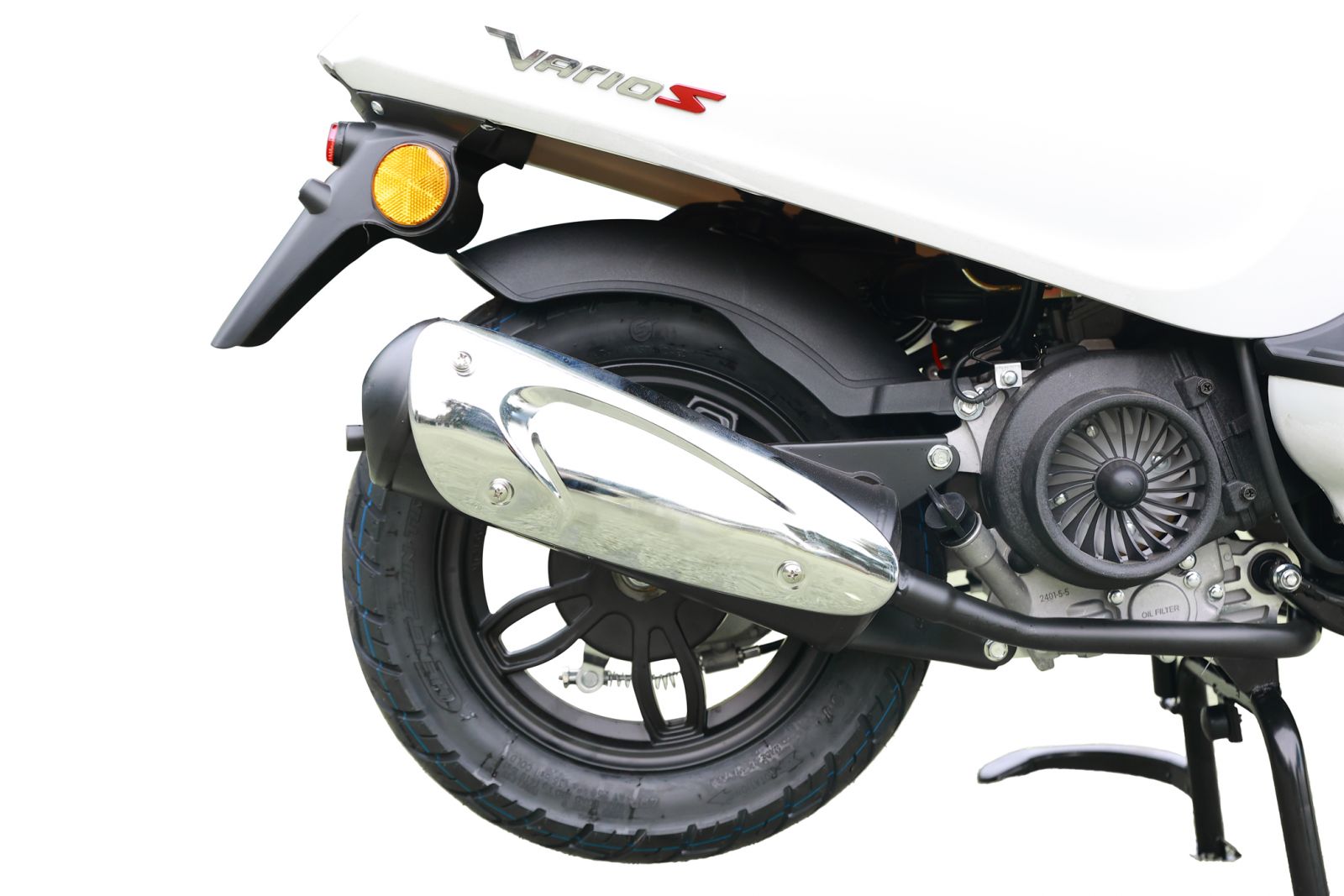 Vanio S nổi bật với bộ vành hợp kim đúc nguyên khối kết hợp lốp không săm