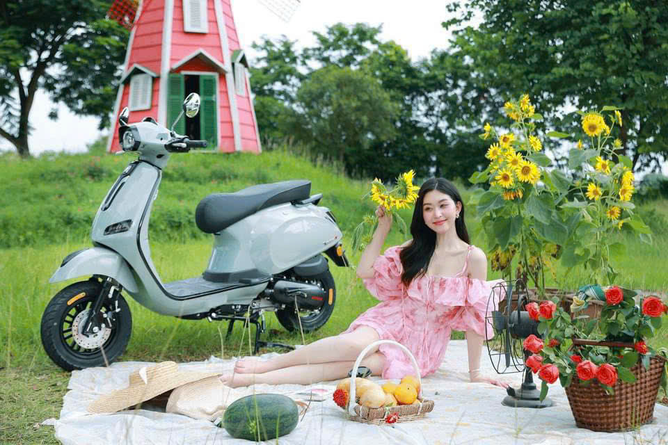 Xe ga Vanio S trở thành lựa chọn lý tưởng bởi diện mạo trẻ trung cùng động cơ bền bỉ