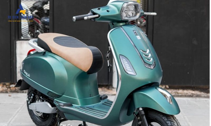 Khung xe chắc chắn, yên xe êm ái 