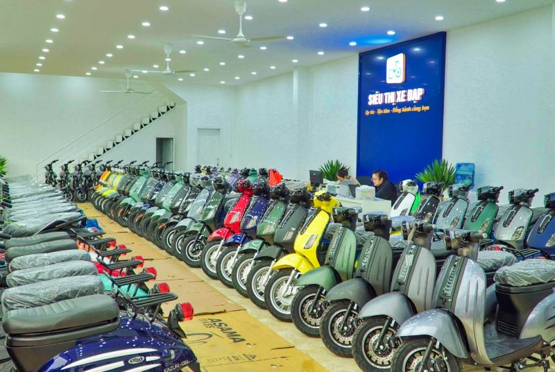Xe điện Trần Anh hiện cung cấp xe ga 50cc Canely G1 chính hãng với mức giá hấp dẫn