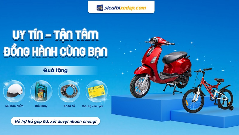  Xe điện Trần Anh là đơn vị uy tín chuyên cung cấp xe máy 50cc chính hãng toàn quốc